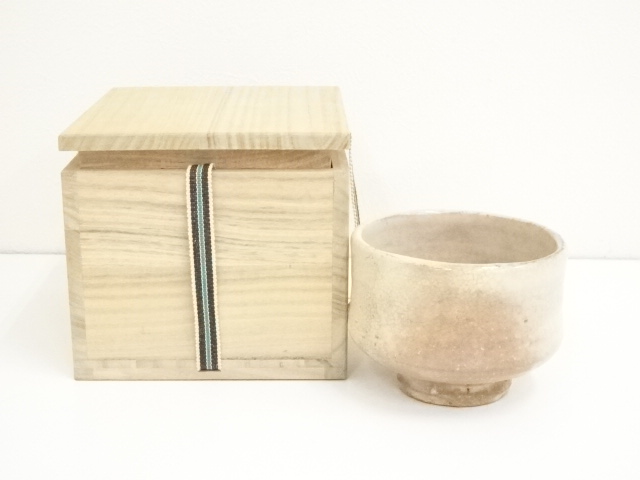 JAPANESE TEA CEREMONY / TEA BOWL CHAWAN / TOBE WARE 